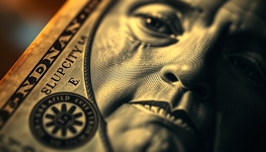 Close-up dollar bill emphasizing depth and texture, symbolizing Brand Loyalty Creates Enduring Profitable Growth.