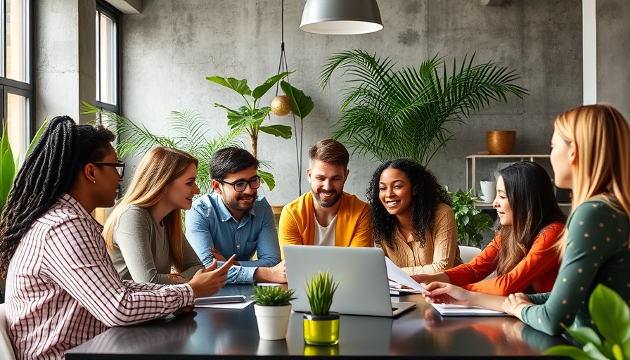 Effective Leadership for First-Time Franchisees meeting in a modern office.