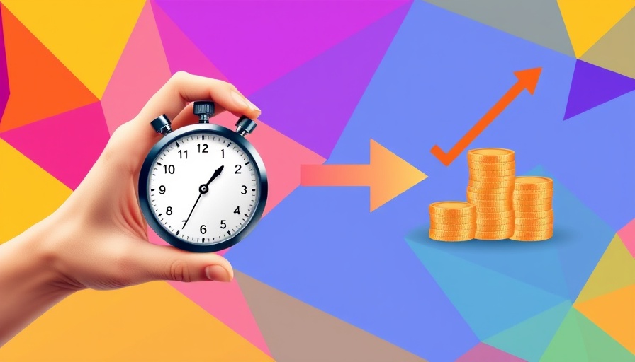 ChatGPT-o3 Marketing Campaign concept with timer and click arrow.