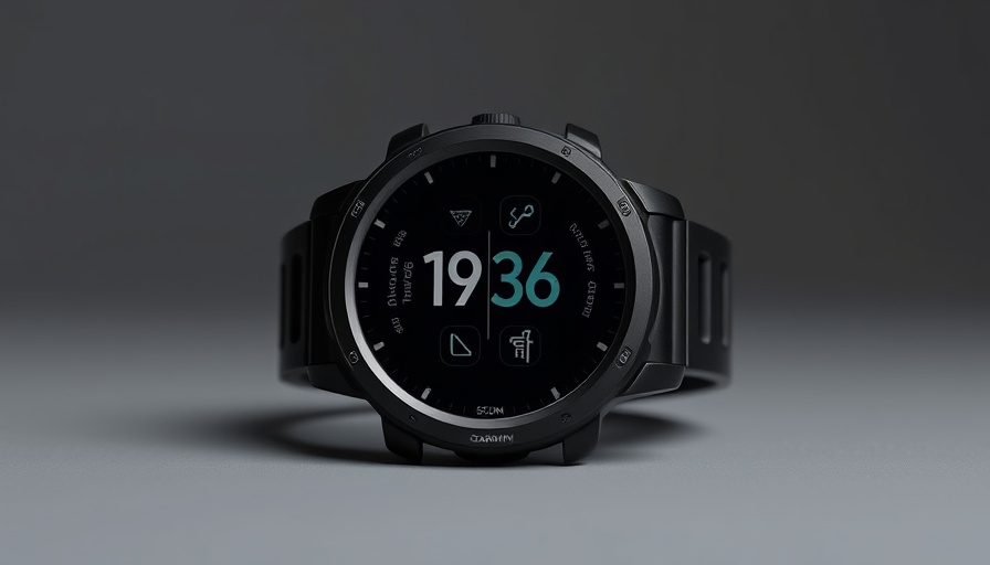 Garmin Instinct 2X Solar GPS Smartwatch, sleek black design.