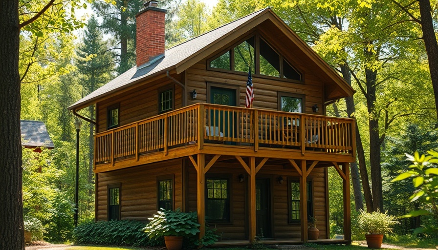 Two-story house with a deck over insulated heated space.