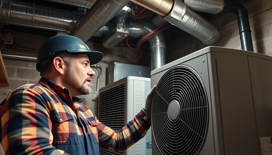 Modern heat pump installation with vintage ducts