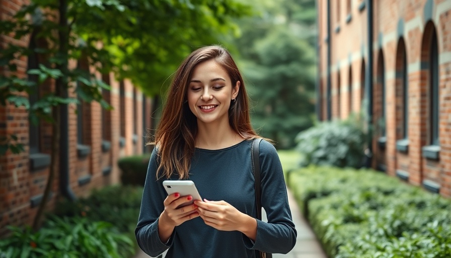 Confident woman walking with a phone outdoors, demonstrating the power of speaking up.