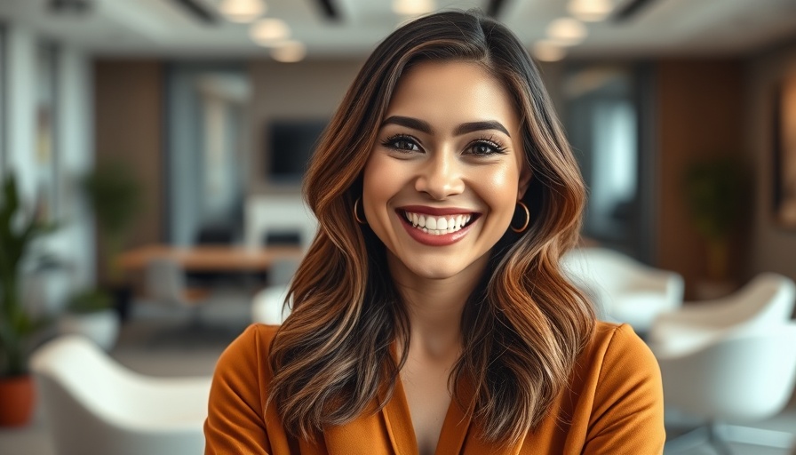 Confident woman teaching how to scale your cleaning business.