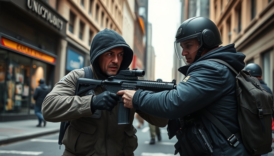 Heroic armed citizen intervenes to stop Michigan attack on busy street.