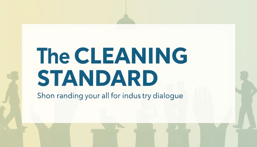 The Cleaning Standard: Raising the Bar for Industry Dialogue