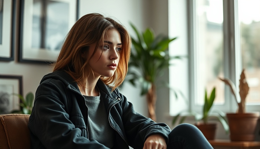 Young woman in casual setting for client experience in boutique fitness discussion.