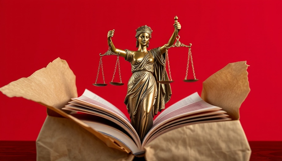 Artistic legal book cover on Gun Rights Policy Conference 2025.