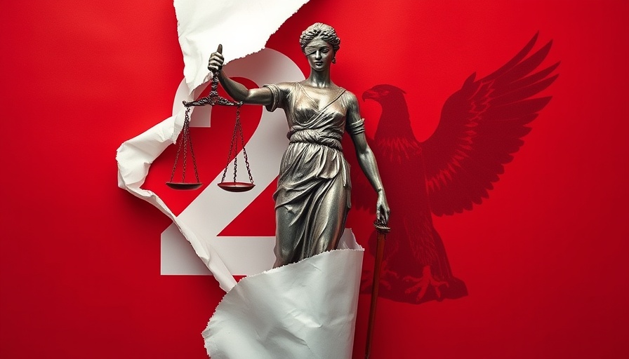 Journal featuring Lady Justice and eagle graphic, open in package.