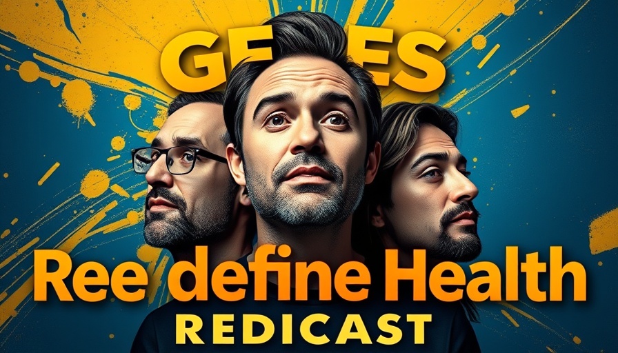 Genetically Optimized Performance podcast cover with dynamic visuals.