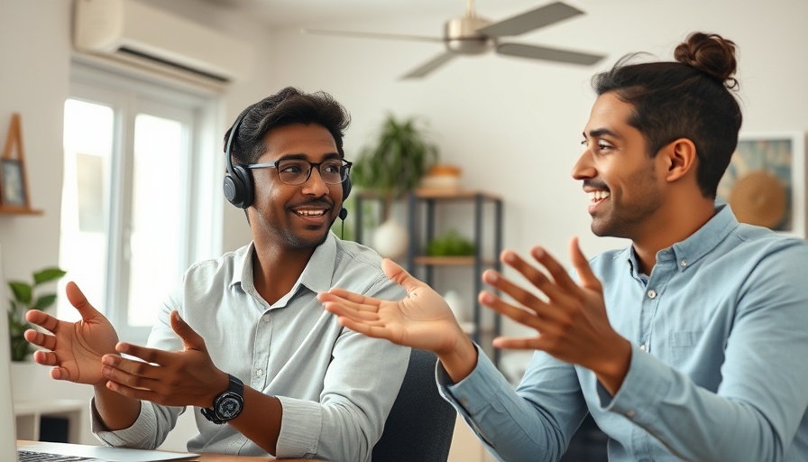 Virtual meeting discussing workplace anxiety with expressive participants.