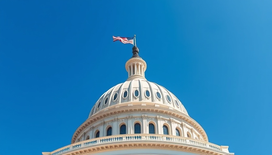 Federal Shutdown Impact on Employees: US Capitol dome under blue sky.