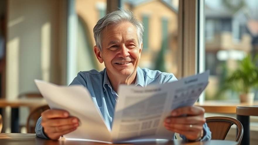 Man reading about getting his freedome from timeshare obligations
