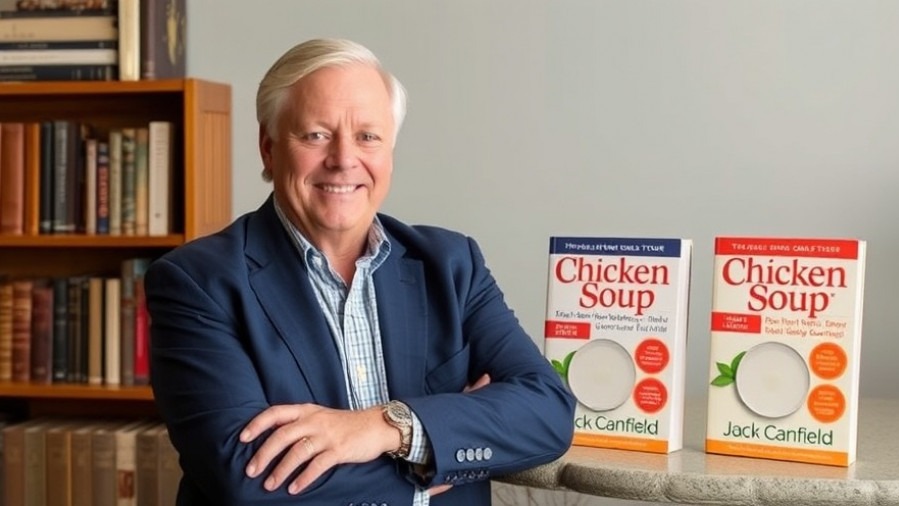 Jack Canfield, author of Chicken Soup for the Soul, inspires personal development.