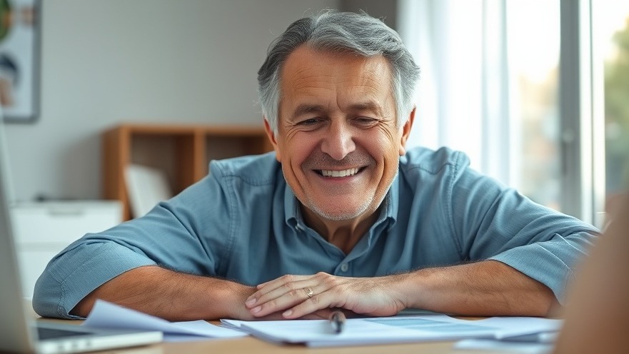 Relieved individual smiling, reflecting success with timeshare exit options.