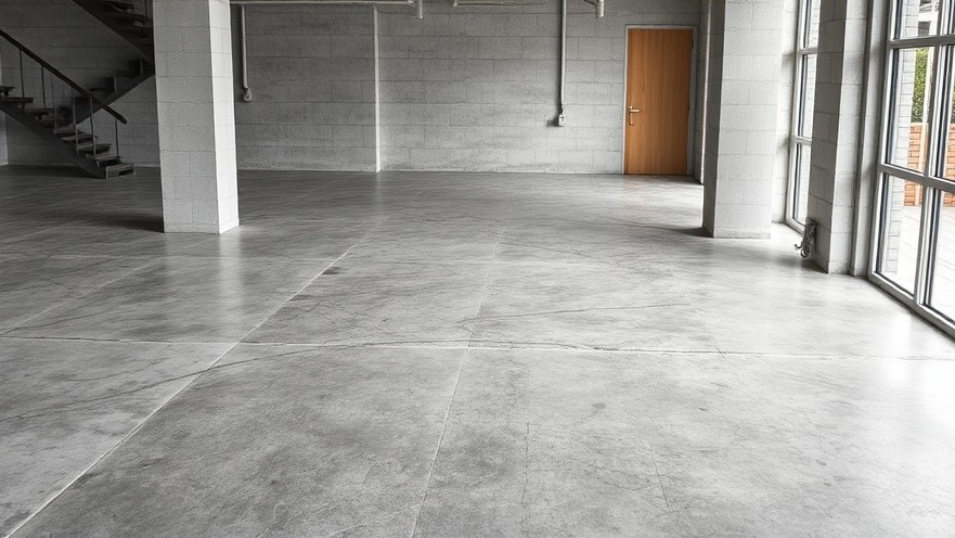 concrete flooring