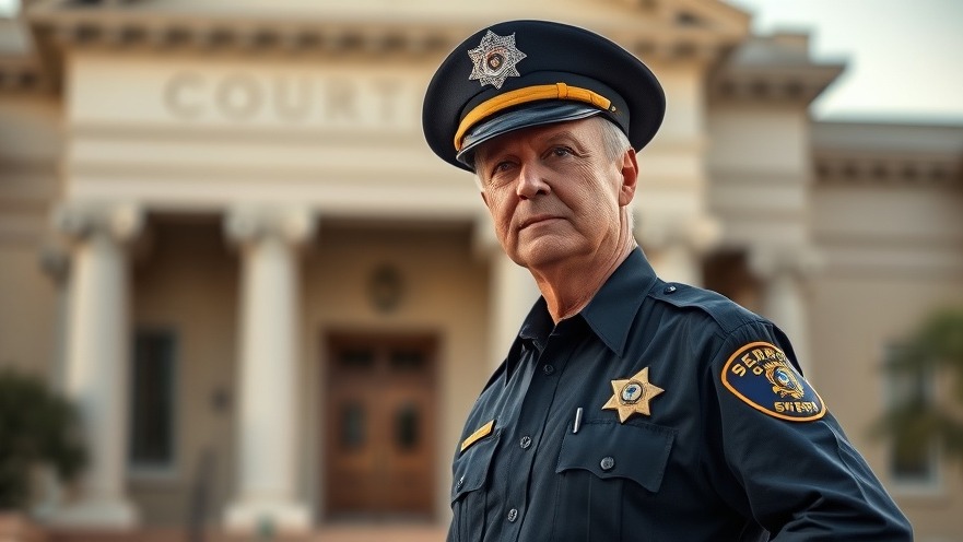 Sheriff David Rhodes embodies Community-Based Rehabilitation with determination and empathy.