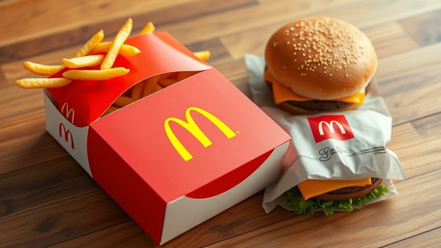 Photorealistic fast-food packaging highlighting brand innovation and consumer trust