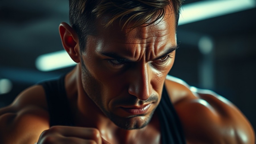 Intense bodybuilding challenges captured in a focused workout scene.