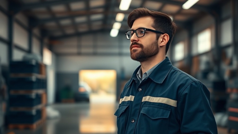 Confident business owner in restoration workshop, reflecting on cost of doing business.