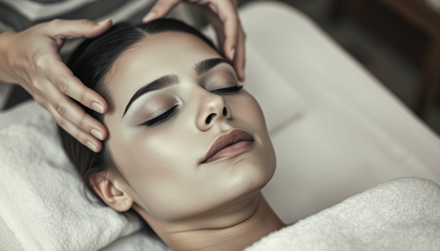 RF Eye Tightening procedure, woman relaxing during spa skincare treatment.