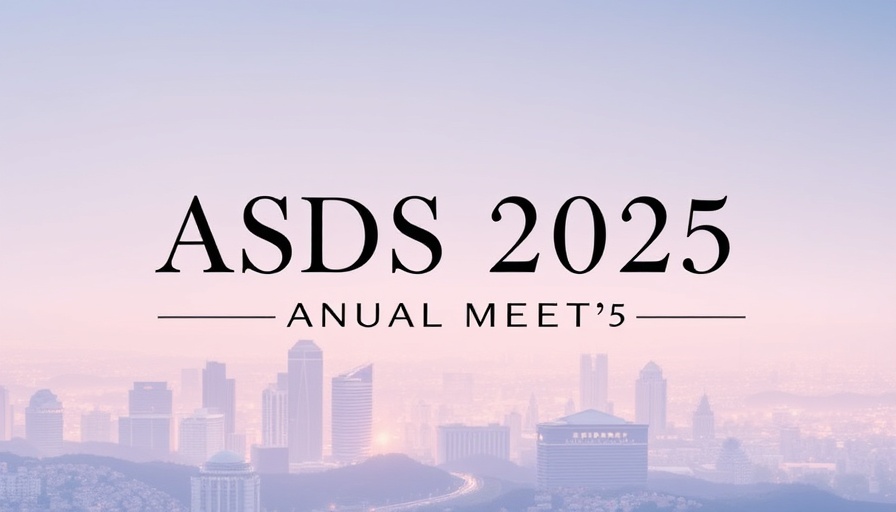 ASDS 2025 Dermatology Innovations meeting in Chicago graphic