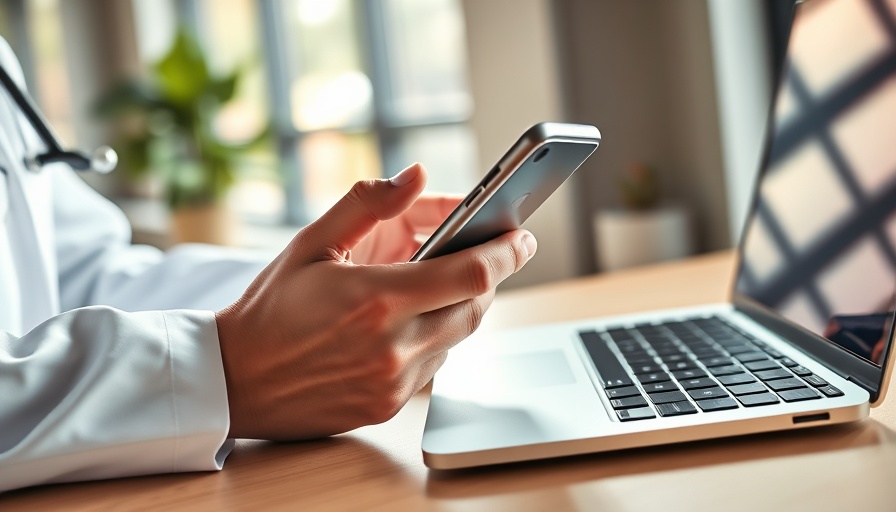 Healthcare professional using telehealth technology, Ahpra telehealth guidelines.
