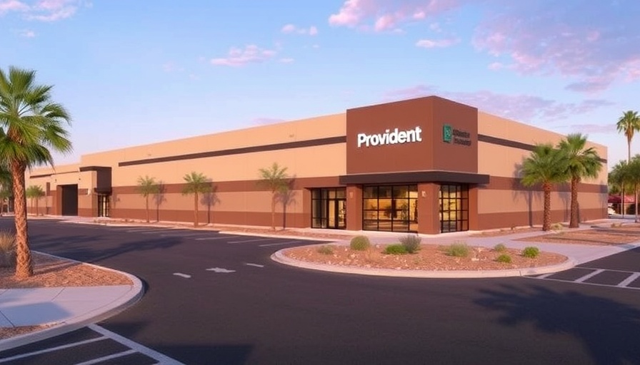 Provident Delivers Its 1st Phoenix Industrial Property in Glendale