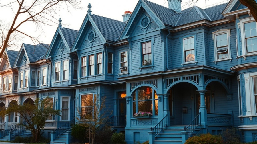 Charming Victorian home reflecting first-time home buying myths.