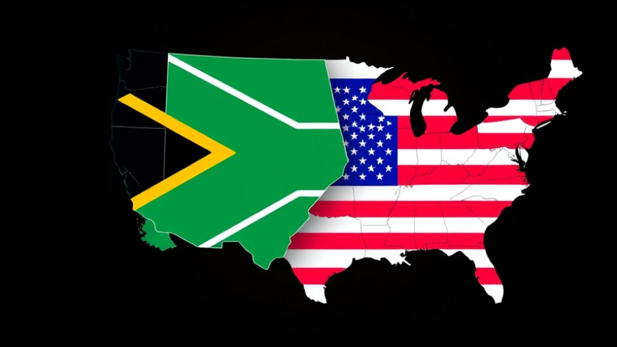 South African and US corporate logos depicting real estate partnership.