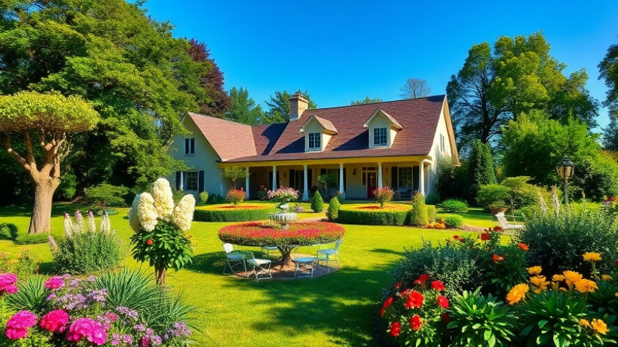 Beautiful Limestone Coast estate for sale with lush gardens.