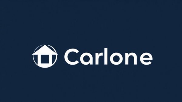 Stylized house icon with text logo: Cash home buyers Stockton