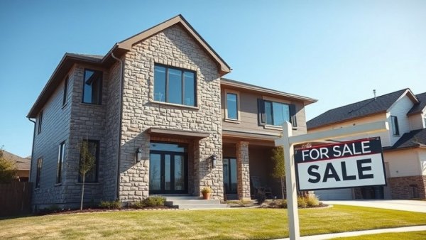 Trump's tariffs impact mortgage rates in real estate market scene.