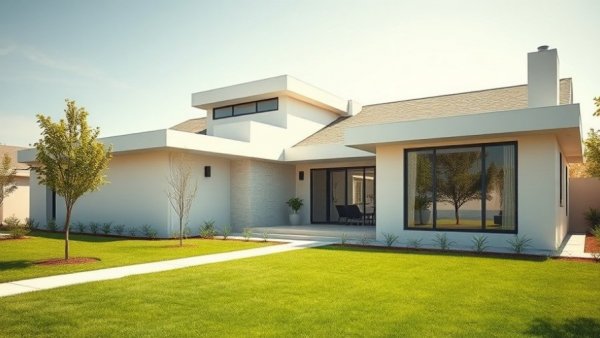 Modern house exterior in Temple TX. We Buy Houses Temple TX.