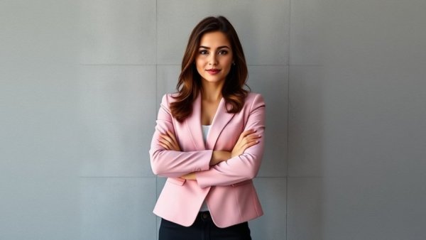 Confident woman at Aesthetic Business Masters National Summit Series 2026.