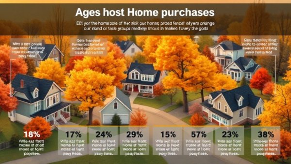 Infographic on home purchases by age group, Mortgage Originations Rise in 2026.