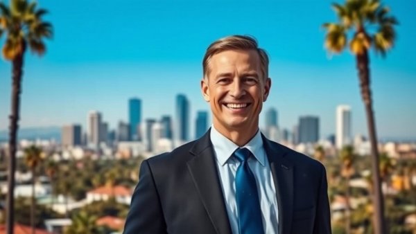 Coldwell Banker Envision expansion with city skyline backdrop.