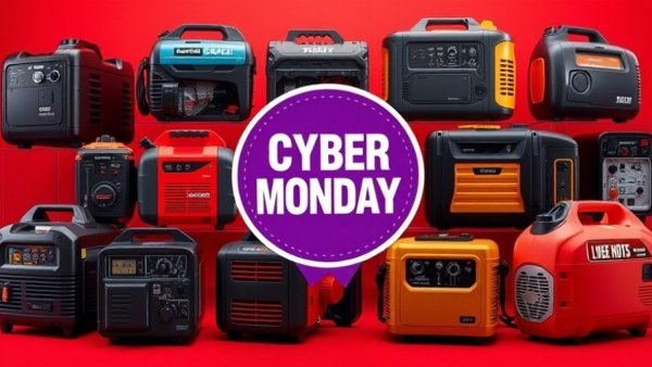 Generators highlighted for Walmart Cyber Monday generator deals.