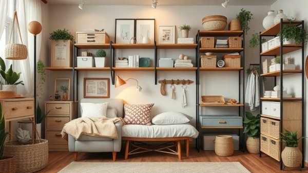 Functional storage solutions for a high-functioning home.