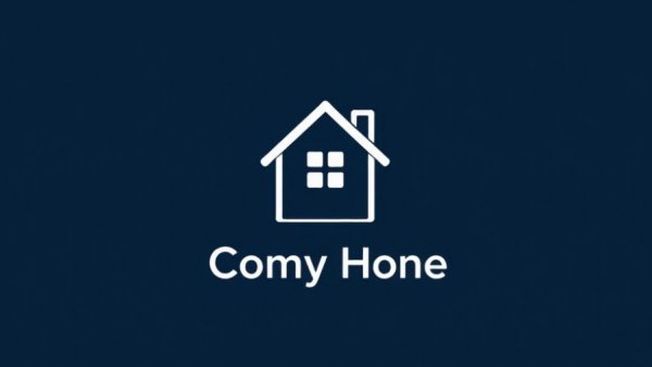 HomeLight logo with house icon on dark background, representing selling a home in winter.