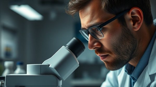 Scientist examines new drug to eliminate aggressive cancers in lab.