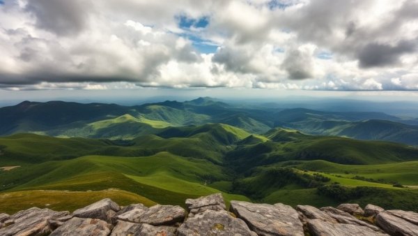 Breathtaking mountain view at Gale River Inn transformation wellness.