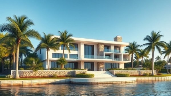 Waterfront luxury living at Lake Babcock modern home.