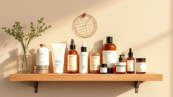 Modern 2026 beauty trends with natural aesthetic decor.