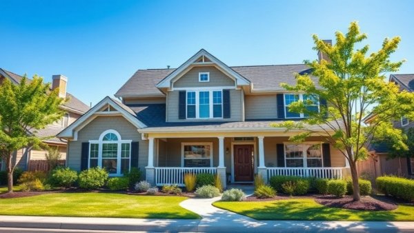 Charming suburban house we buy in Enterprise, modern design.