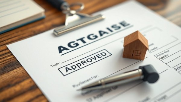 Close-up of mortgage documents and keychain, symbolizing mortgage rate relief 2025.