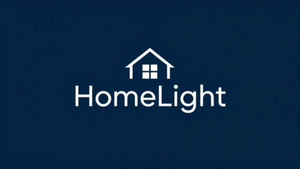 HomeLight logo on a navy blue background.