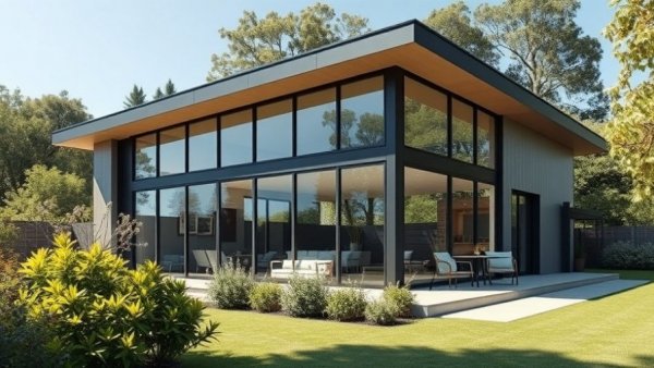 Lorne luxury holiday home with modern design and garden.