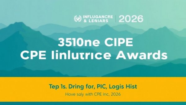 Enter the 2026 CPE Influence Awards