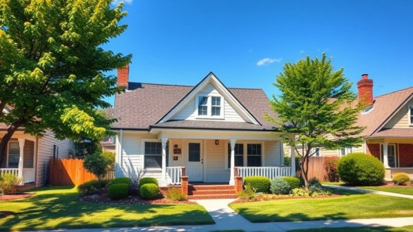 Charming suburban cottage, symbolizing housing market trends in 2026.